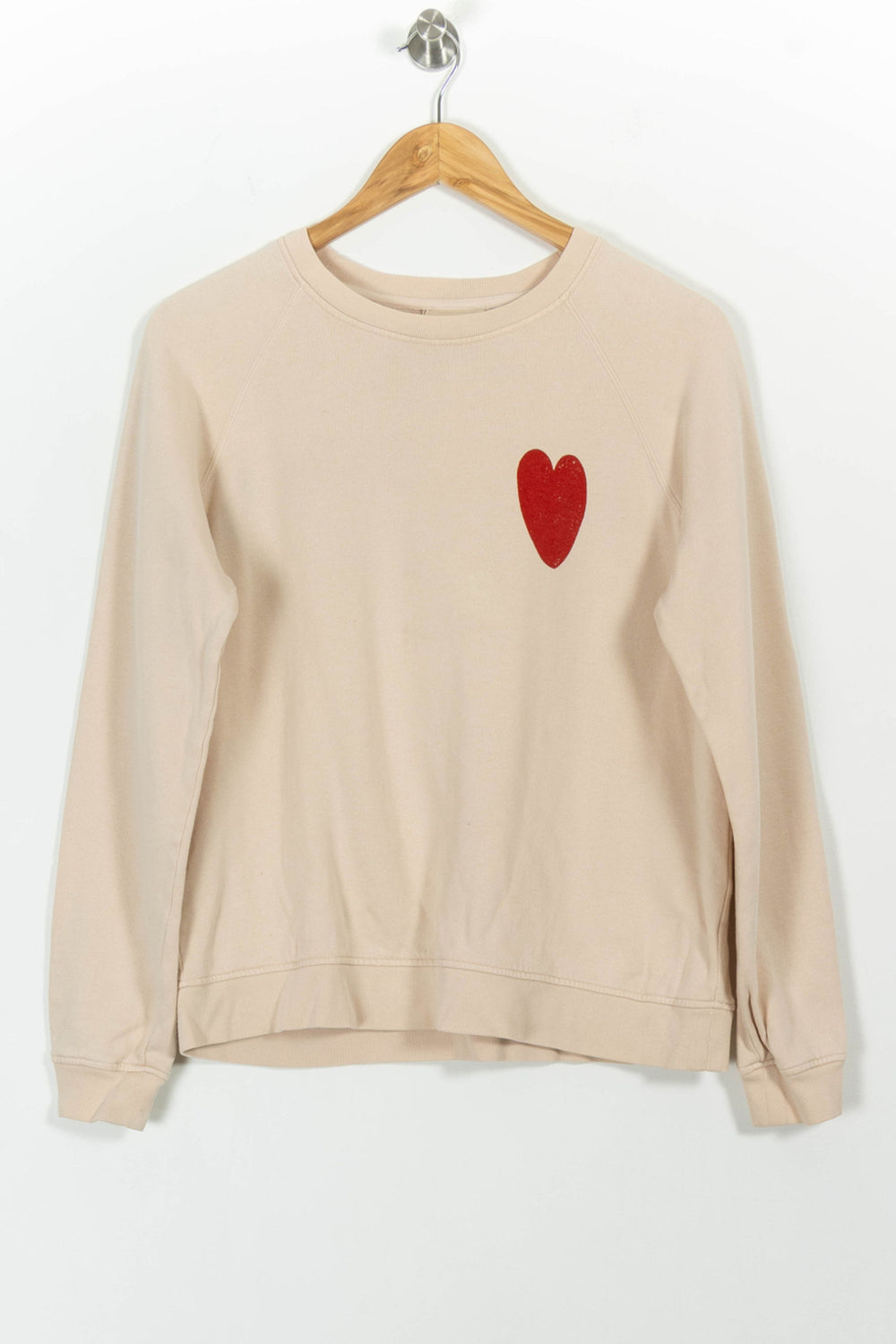 Sweatshirt Beige et Rouge - Taille M/38 de la marque Sézane | PARAD49669 - Vendu par Paradigme - Image 2