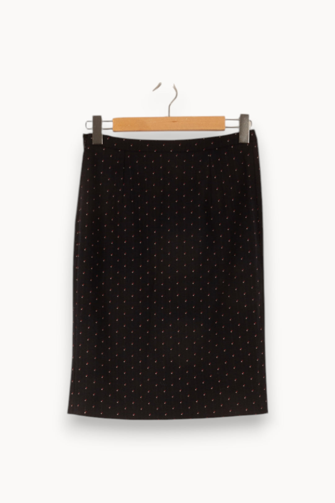 Jupe Droite Noire - Taille M/38 de la marque Claudie Pierlot | PARAD49677 - Vendu par Paradigme - Image 4
