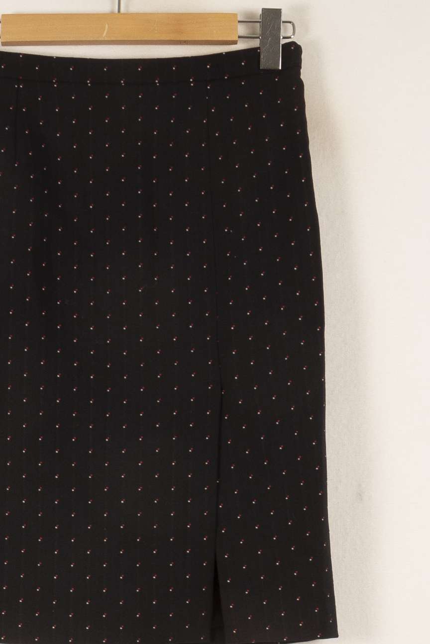 Jupe Droite Noire - Taille M/38 de la marque Claudie Pierlot | PARAD49677 - Vendu par Paradigme - Image 3