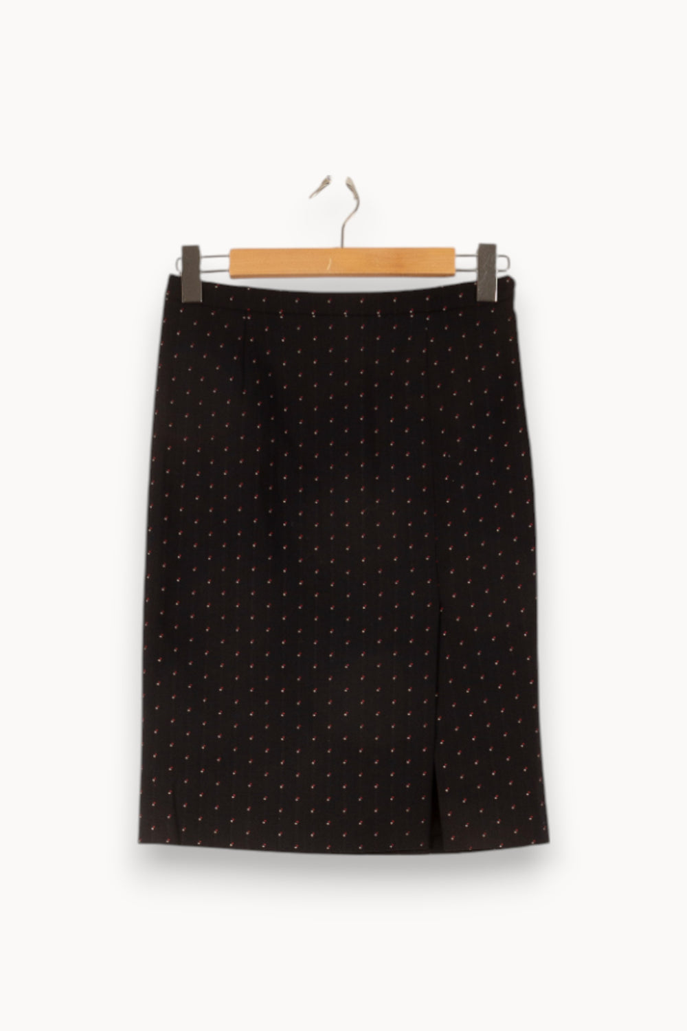 Jupe Droite Noire - Taille M/38 de la marque Claudie Pierlot | PARAD49677 - Vendu par Paradigme - Image 2