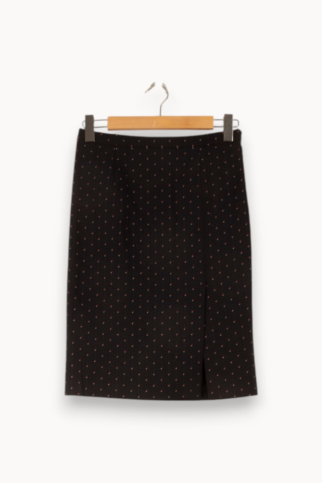 Jupe Droite Noire - Taille M/38 de la marque Claudie Pierlot | PARAD49677 - Vendu par Paradigme - Image 2