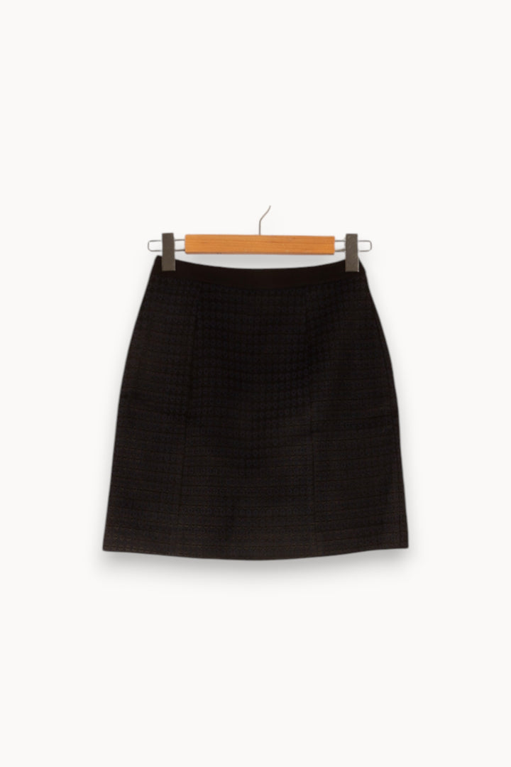 Jupe Courte Noire - Taille S/36 de la marque ZAPA | PARAD49690 - Vendu par Paradigme - Image 4