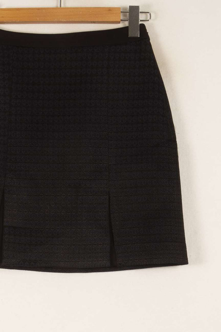 Jupe Courte Noire - Taille S/36 de la marque ZAPA | PARAD49690 - Vendu par Paradigme - Image 3