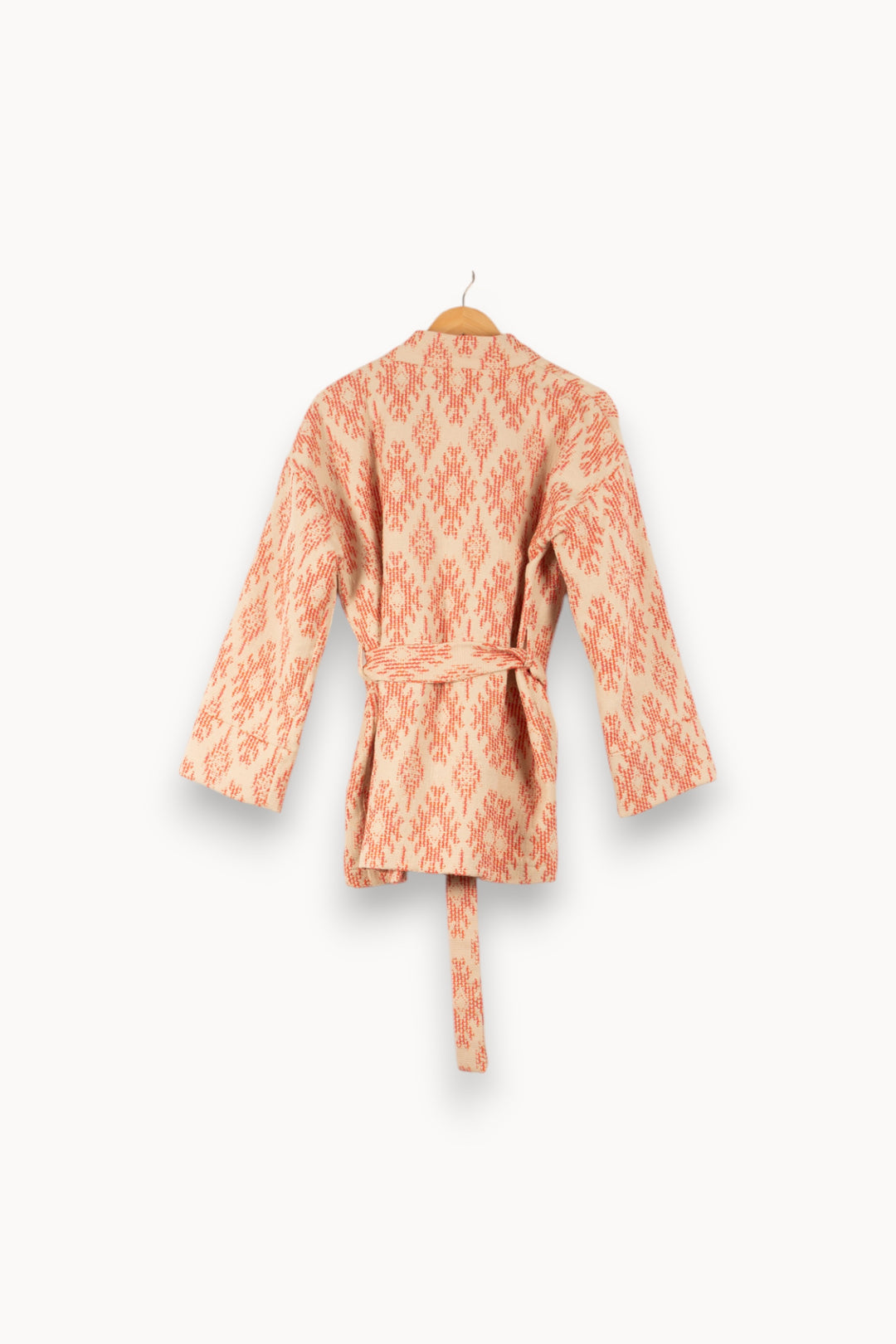 Kimono Rose et Beige - Taille S/36 de la marque La Fée Maraboutée | PARAD49697 - Vendu par Paradigme - Image 4