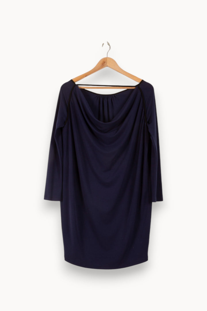 Robe Droite Bleue - Taille S/36 de la marque Imperial | PARAD49700 - Vendu par Paradigme - Image 4