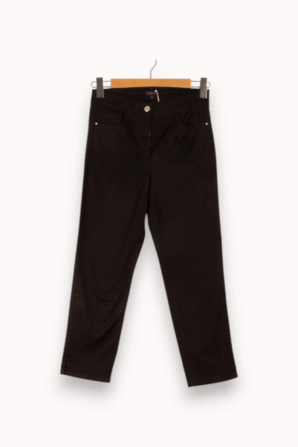 Jean Noir - Taille S/36 de la marque Caroll | PARAD49706 - Vendu par Paradigme - Image 2