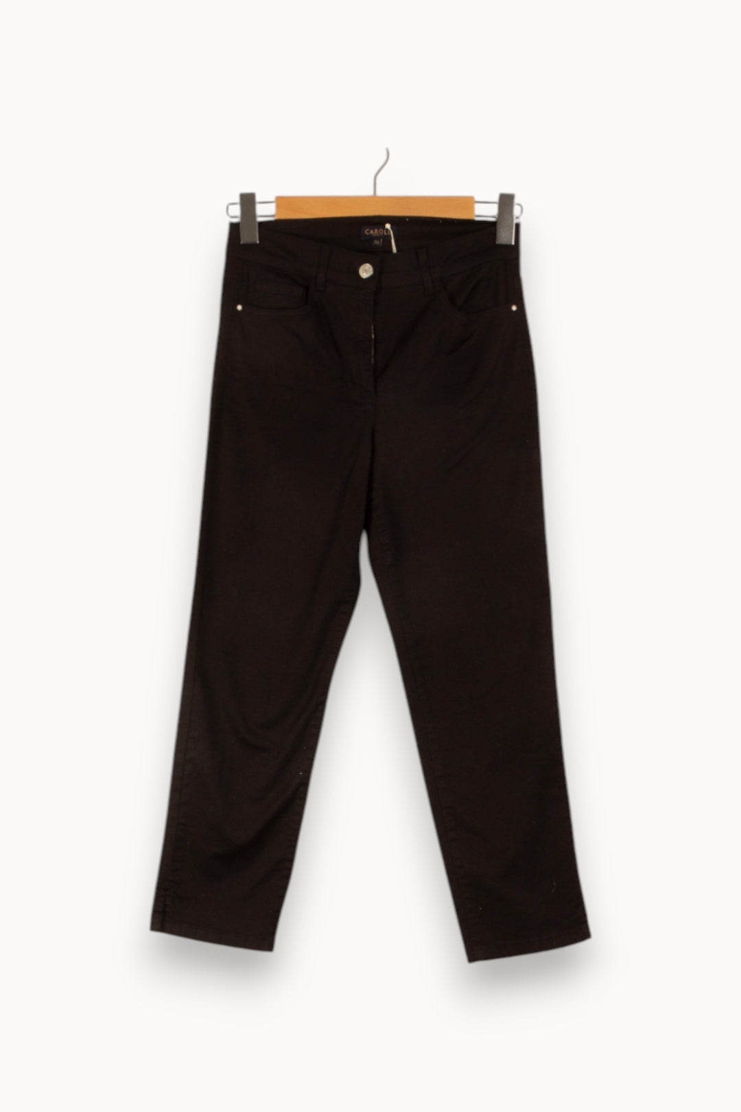 Jean Noir - Taille S/36 de la marque Caroll | PARAD49706 - Vendu par Paradigme - Image 2
