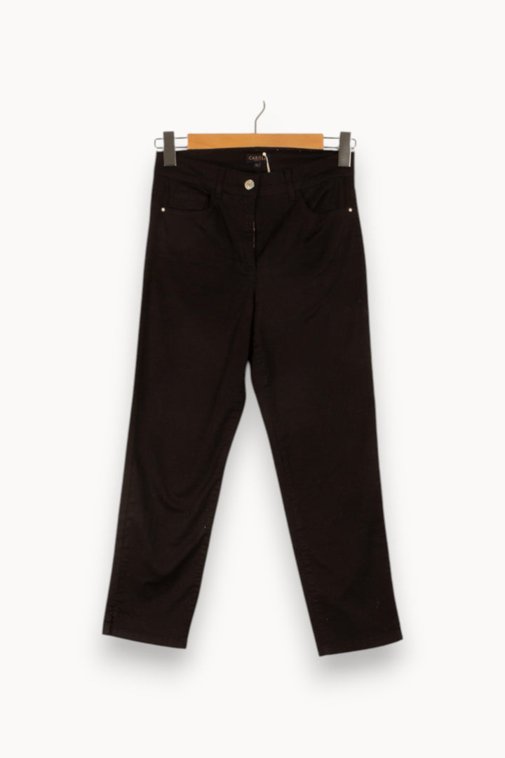 Jean Noir - Taille S/36 de la marque Caroll | PARAD49706 - Vendu par Paradigme - Image 2