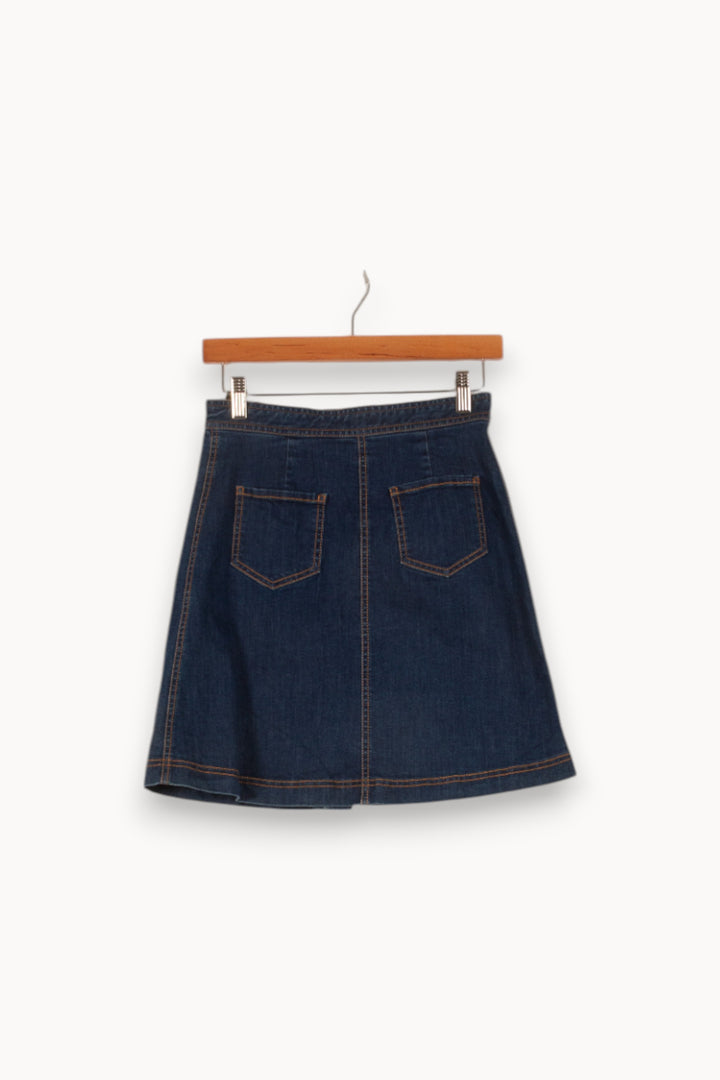 Jupe Courte Bleu - Taille S/36 de la marque Pablo | PARAD49718 - Vendu par Paradigme - Image 4