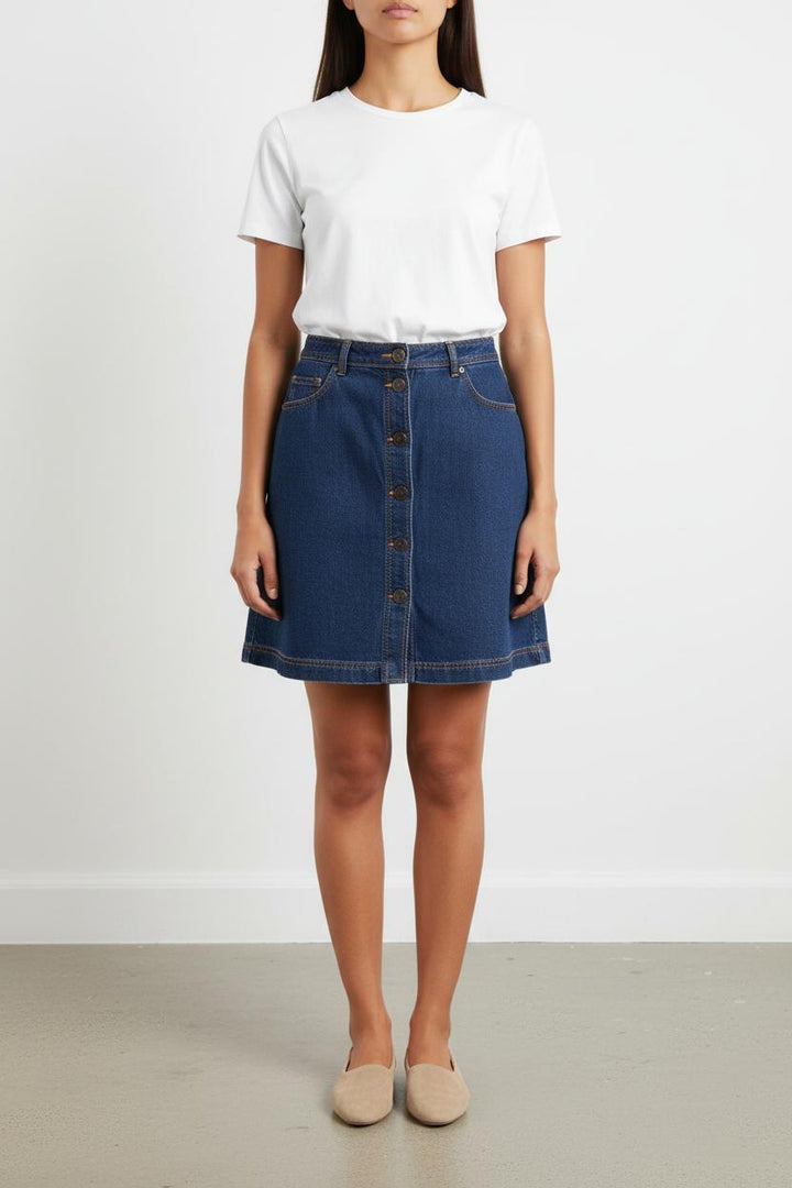 Jupe Courte Bleu - Taille S/36