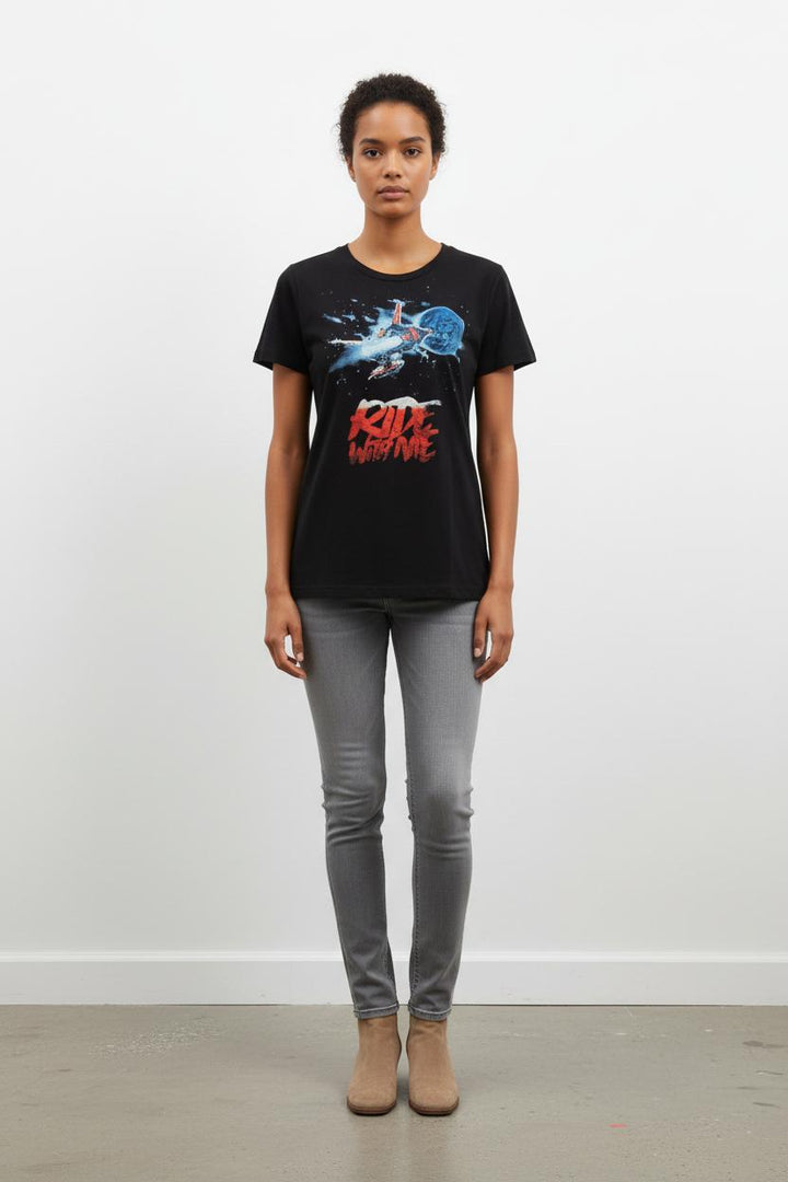 Tee-shirt Noir - Taille L/40