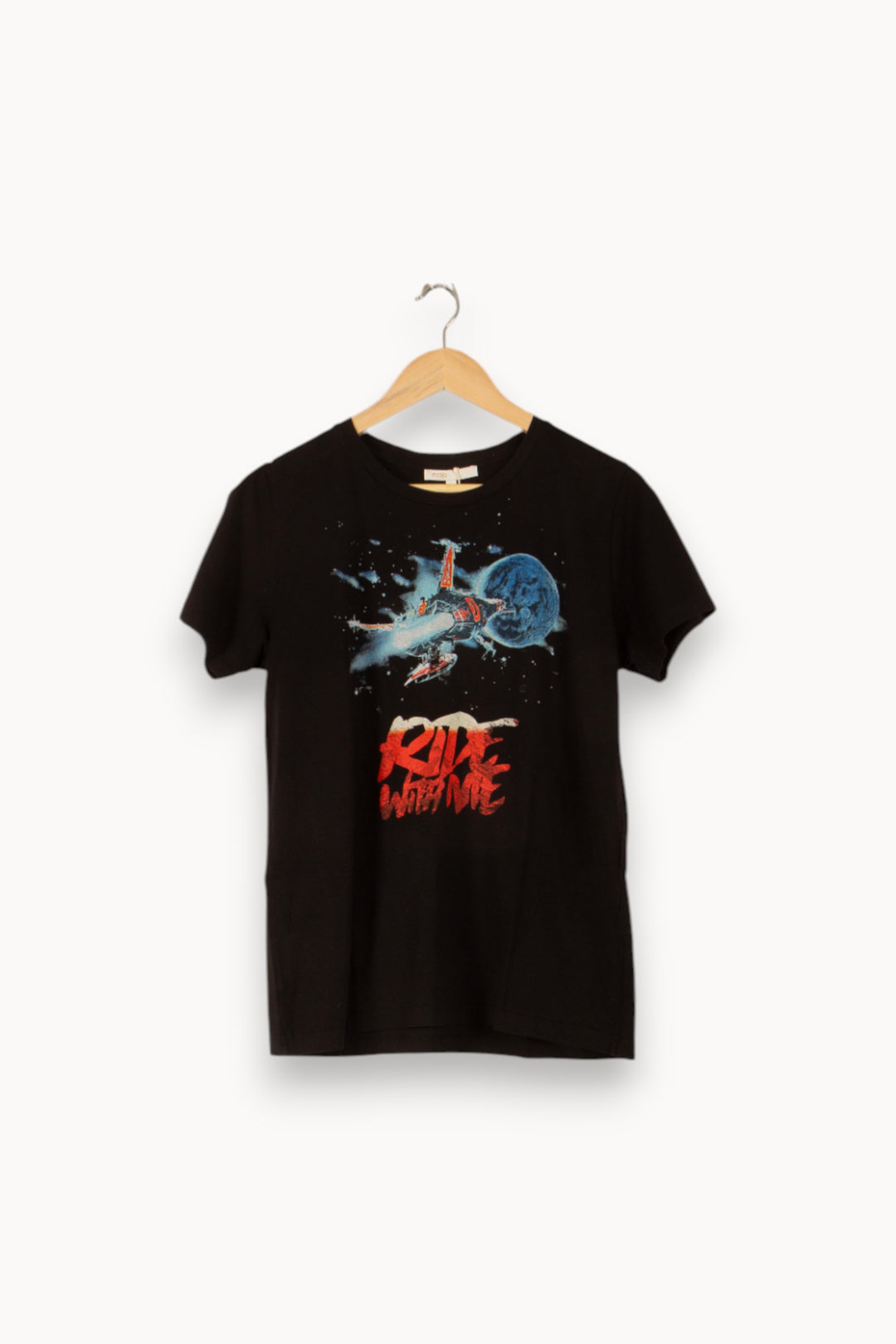 Tee-shirt Noir - Taille L/40 de la marque Maje | PARAD49720 - Vendu par Paradigme - Image 2