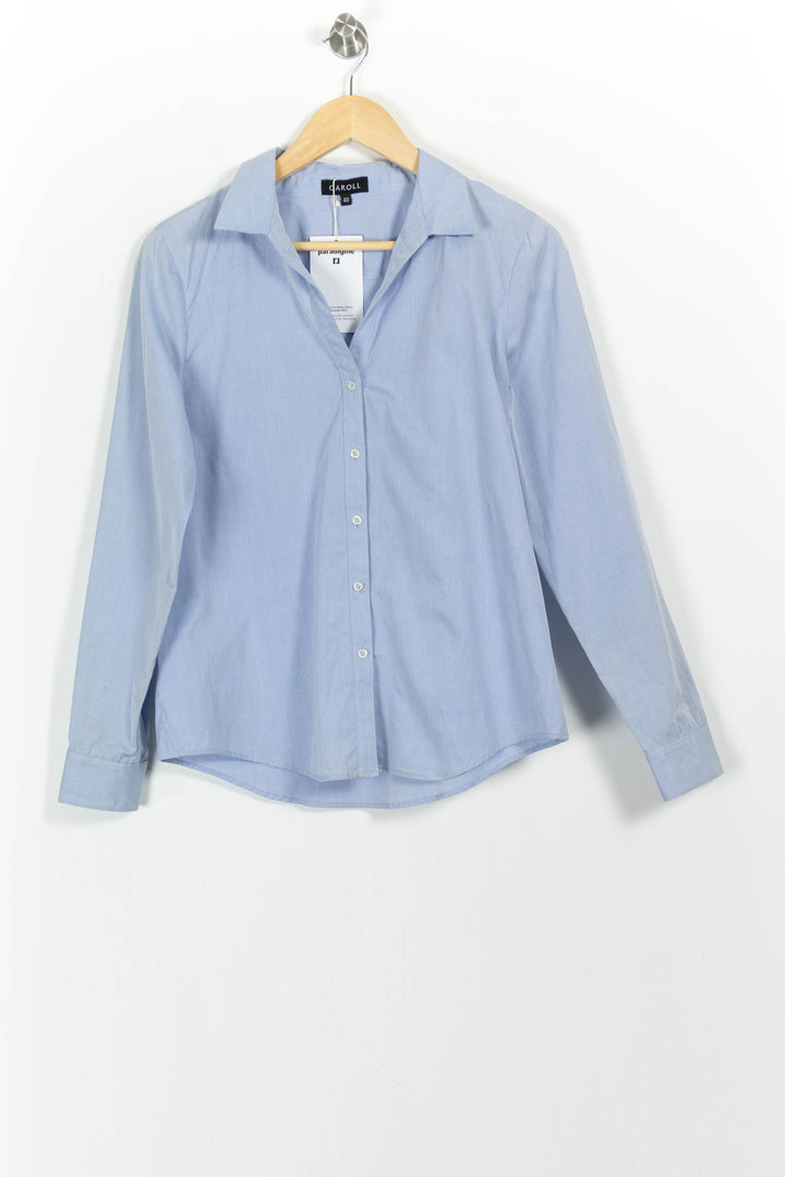 Chemise Bleue - Taille L/40 de la marque Caroll | PARAD49721 - Vendu par Paradigme - Image 2