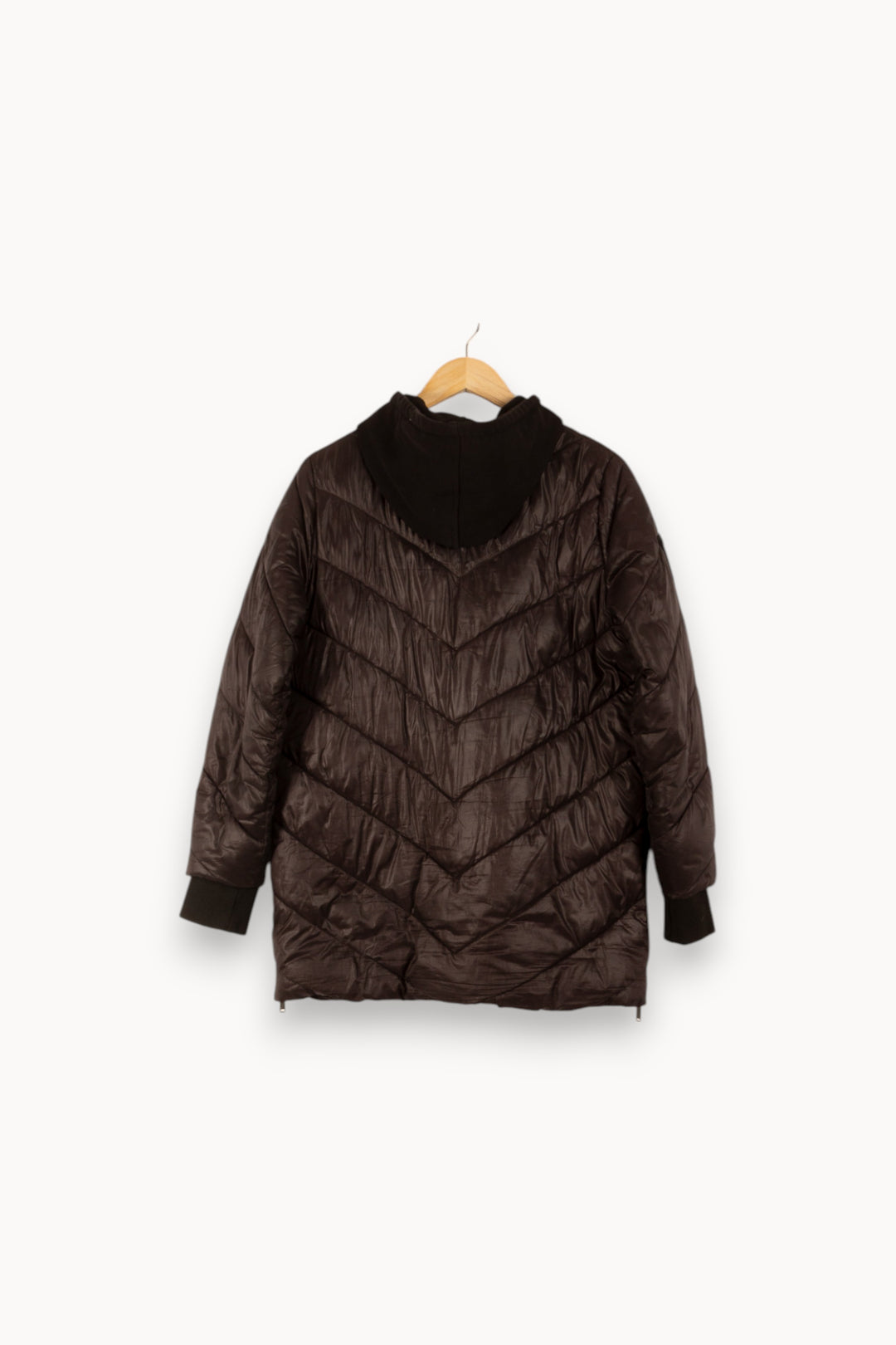 Doudoune Noire - Taille M/38 de la marque IKKS | PARAD49731 - Vendu par Paradigme - Image 4
