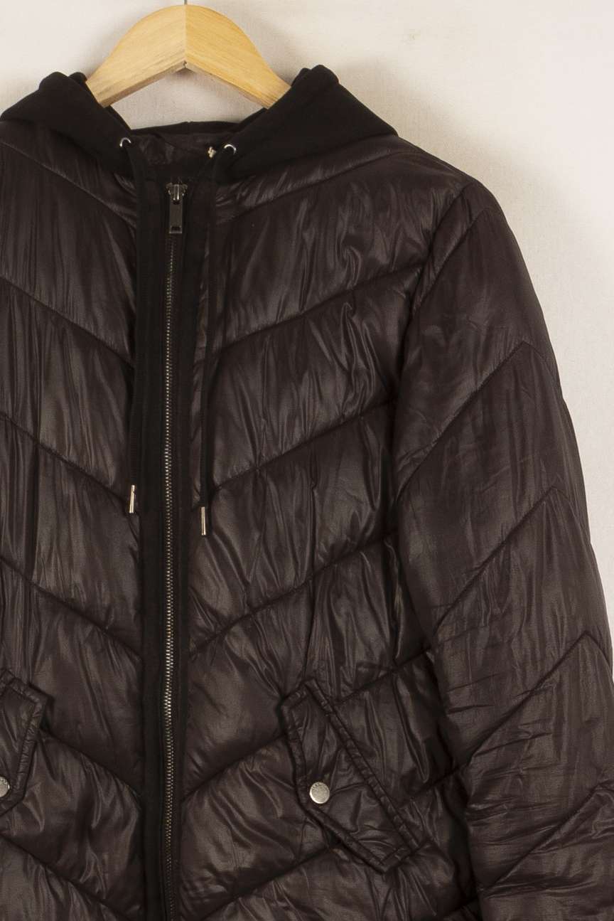 Doudoune Noire - Taille M/38 de la marque IKKS | PARAD49731 - Vendu par Paradigme - Image 3