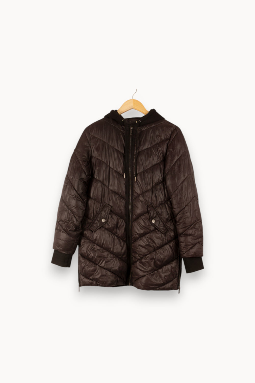 Doudoune Noire - Taille M/38 de la marque IKKS | PARAD49731 - Vendu par Paradigme - Image 2