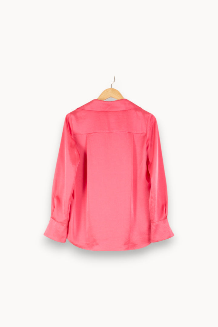 Blouse Rose - Taille M/38 de la marque Claudie Pierlot | PARAD49737 - Vendu par Paradigme - Image 4