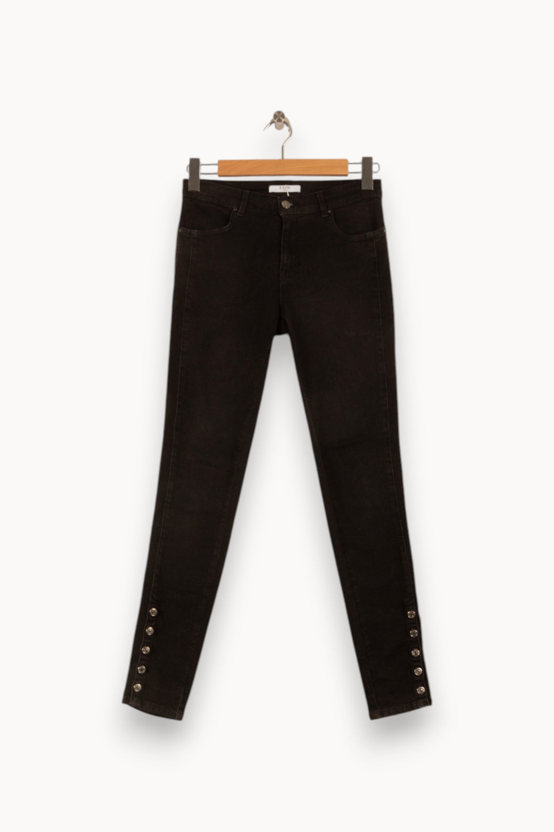 Jean Skinny Noir - Taille S/36 de la marque ZAPA | PARAD49739 - Vendu par Paradigme - Image 2