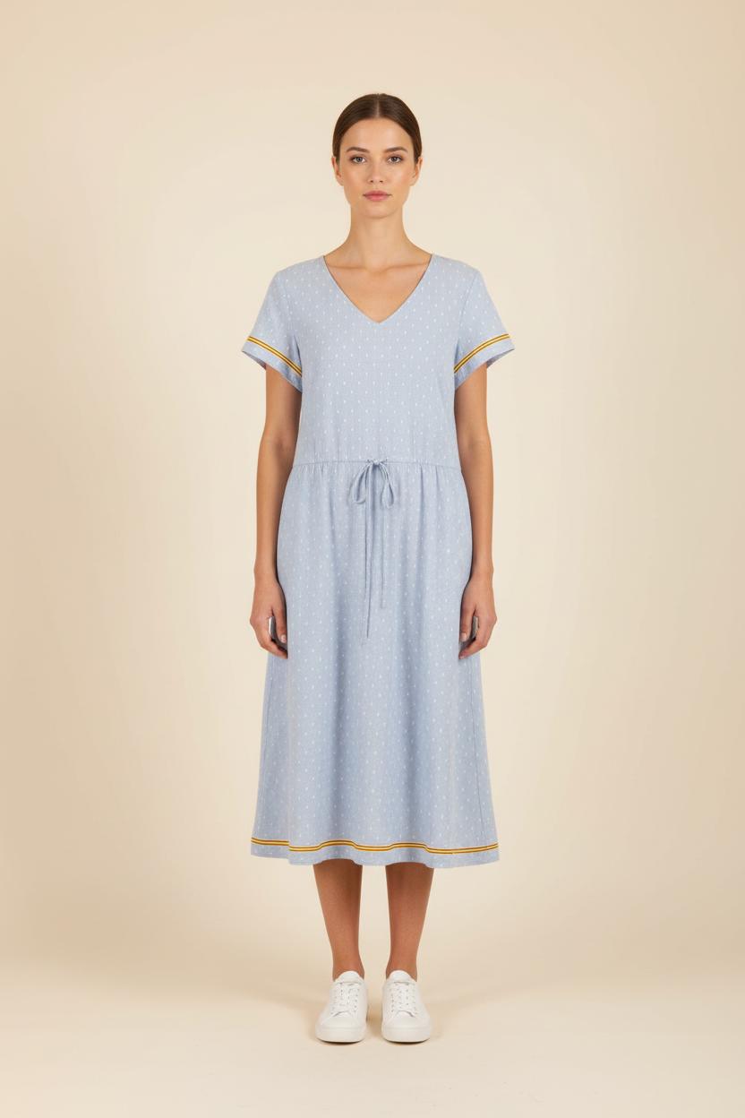 Robe Midi Bleue - Taille XL/42