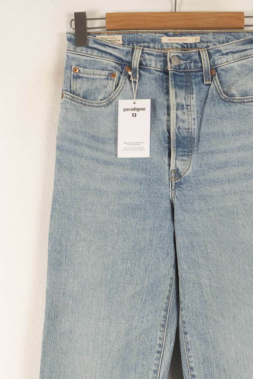 Jean Bootcut Bleu - Taille S/36 de la marque Levi's | PARAD49753 - Vendu par Paradigme - Image 3