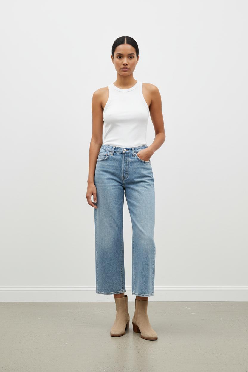 Jean Bootcut Bleu - Taille S/36
