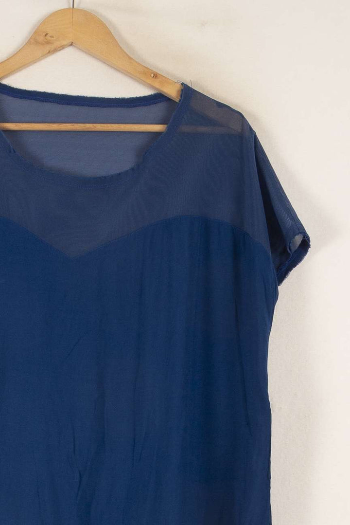 Blouse Bleue - Taille S/36 de la marque Karma Koma | PARAD49754 - Vendu par Paradigme - Image 3