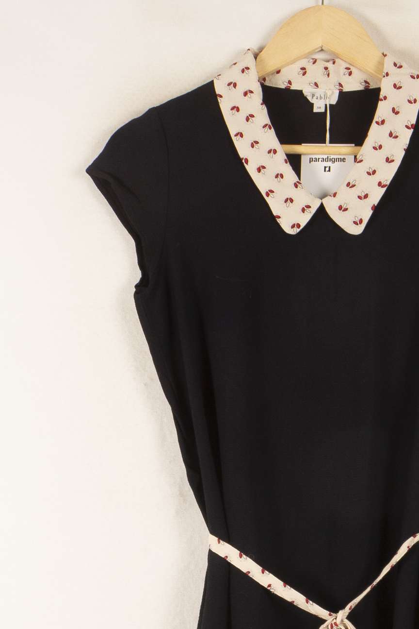 Robe Courte Noire et Blanche - Taille M/38 de la marque Pablo | PARAD49756 - Vendu par Paradigme - Image 3