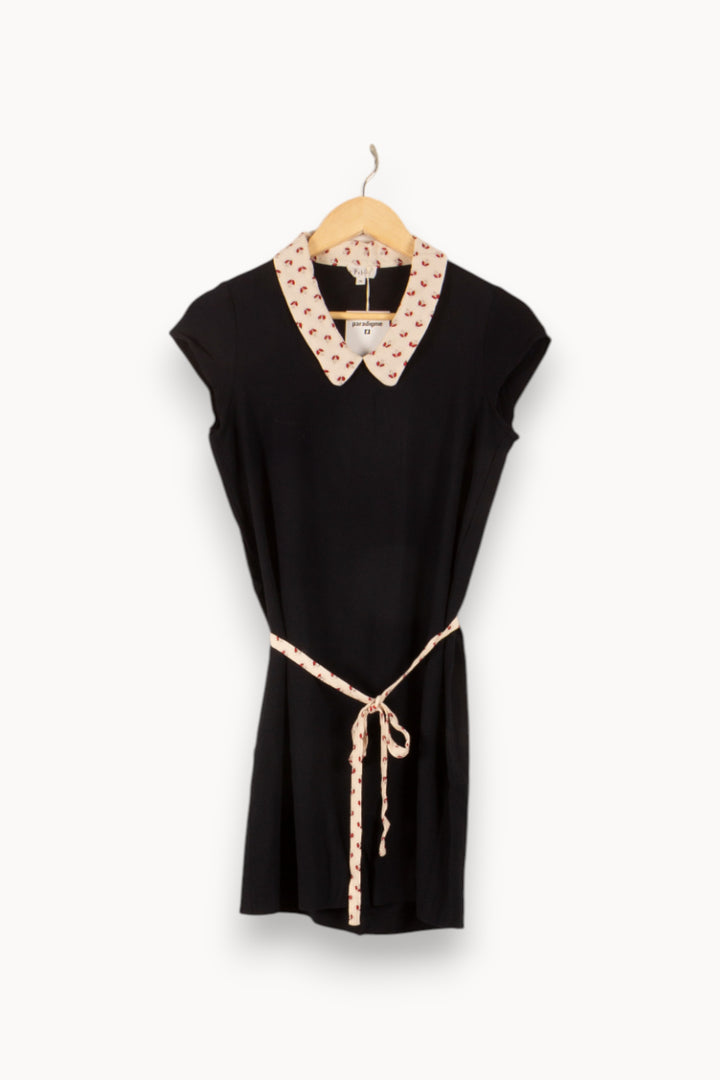 Robe Courte Noire et Blanche - Taille M/38 de la marque Pablo | PARAD49756 - Vendu par Paradigme - Image 2
