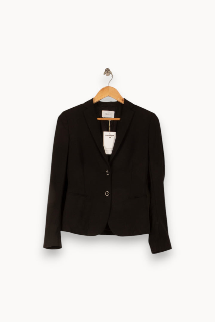 Veste Noire - Taille XS/34 de la marque Filippa K | PARAD49760 - Vendu par Paradigme - Image 2