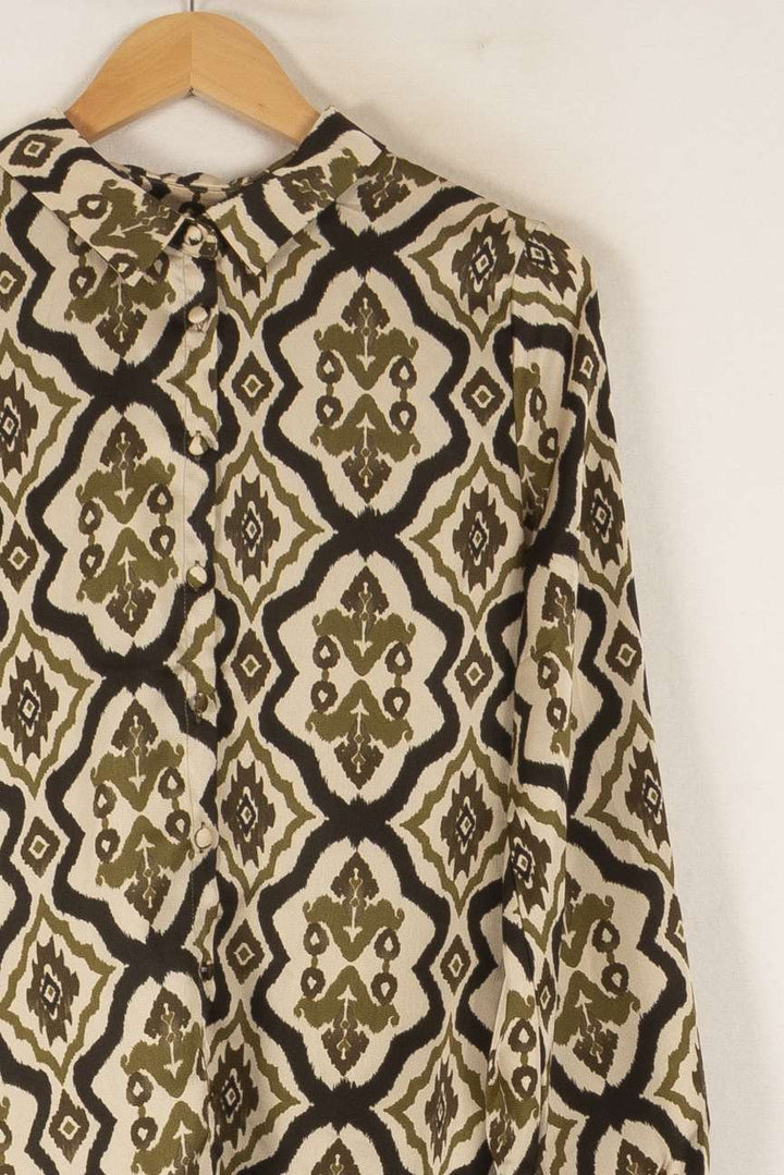 Chemise Beige et Kaki - Taille M/38 de la marque La Petite Etoile | PARAD49784 - Vendu par Paradigme - Image 3