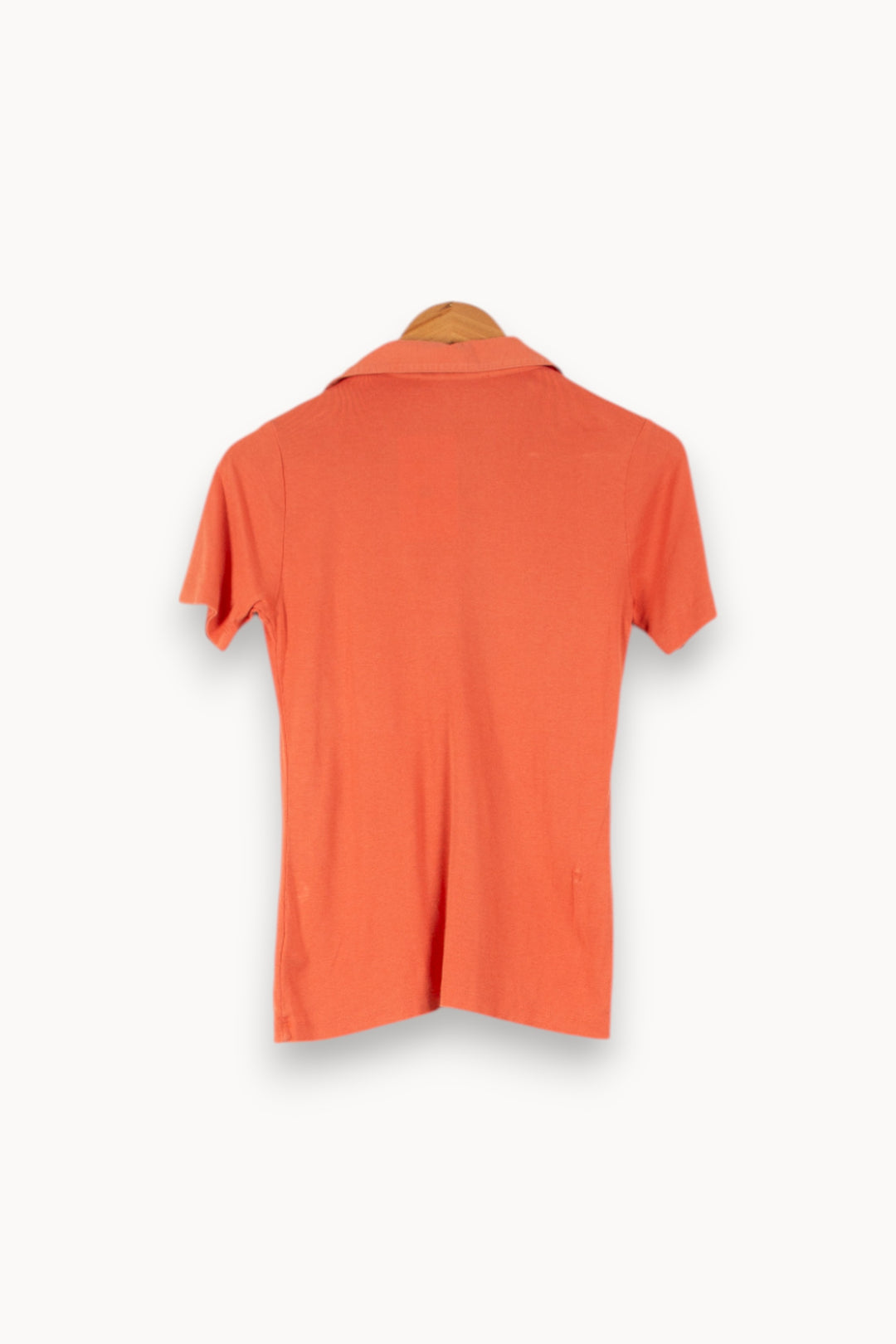 Polo Orange - Taille S/36 de la marque Caroll | PARAD49786 - Vendu par Paradigme - Image 4