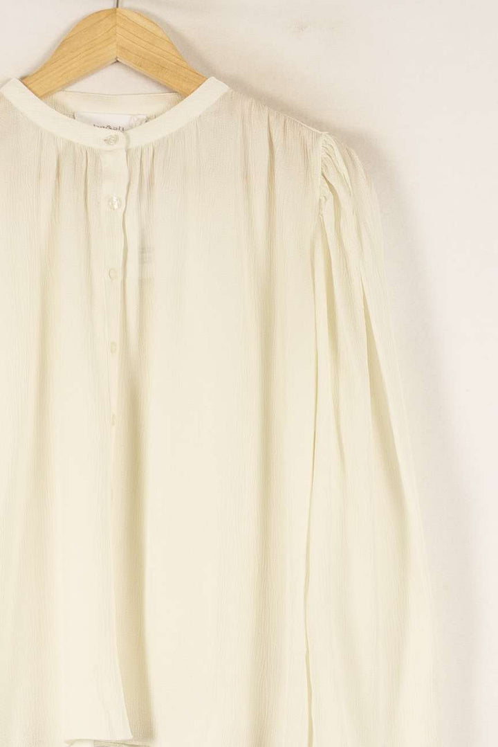 Blouse Blanche - Taille XS/34 de la marque ba&sh | PARAD49790 - Vendu par Paradigme - Image 3