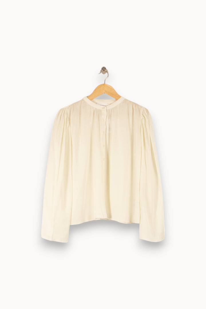 Blouse Blanche - Taille XS/34 de la marque ba&sh | PARAD49790 - Vendu par Paradigme - Image 2