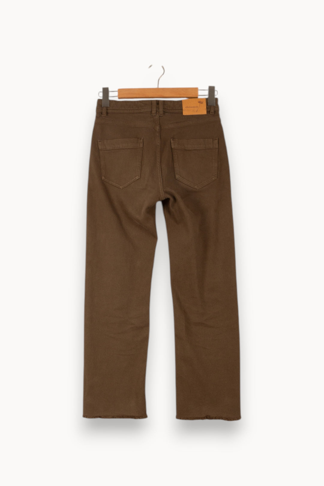 Jean Marron - Taille S/36 de la marque La Fée Maraboutée | PARAD49792 - Vendu par Paradigme - Image 4