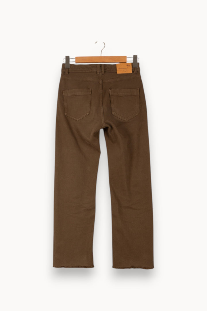 Jean Marron - Taille S/36 de la marque La Fée Maraboutée | PARAD49792 - Vendu par Paradigme - Image 4