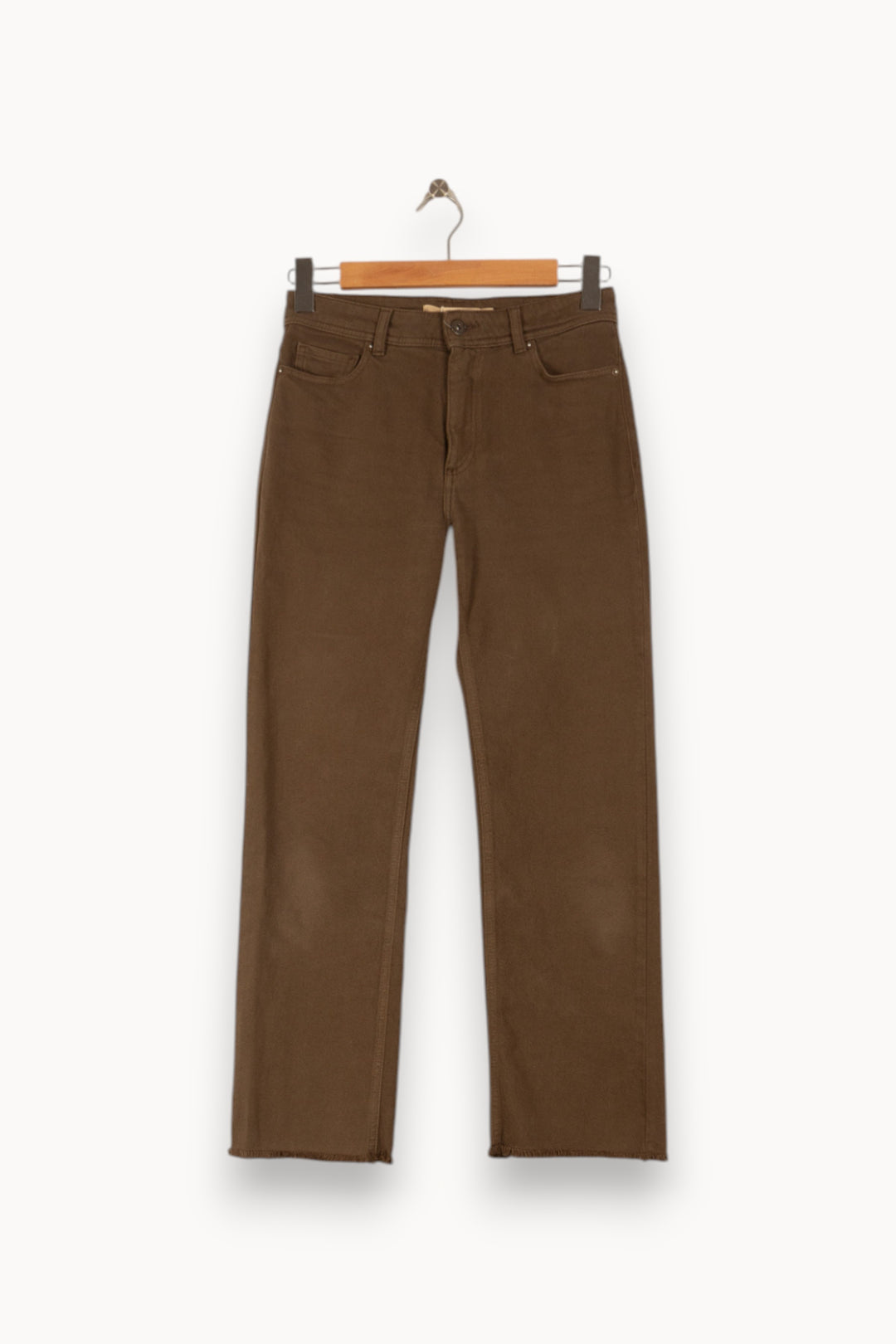 Jean Marron - Taille S/36 de la marque La Fée Maraboutée | PARAD49792 - Vendu par Paradigme - Image 2