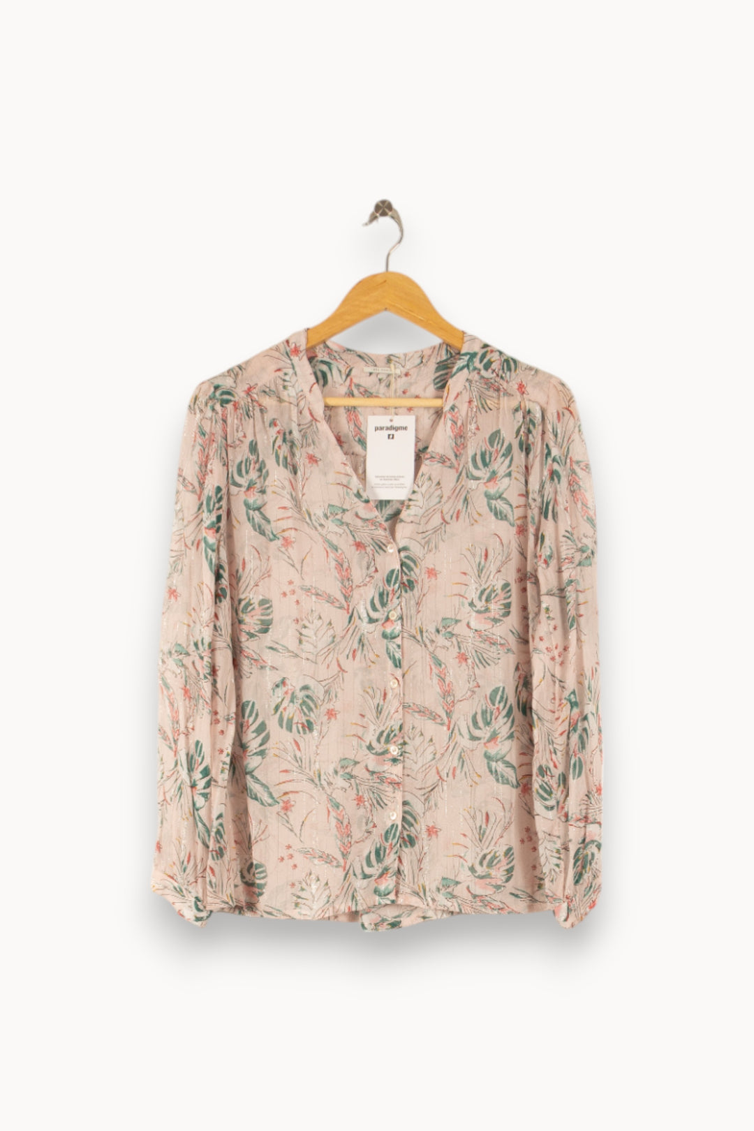 Blouse Rose et Verte - Taille XL/42 de la marque IKKS | PARAD49794 - Vendu par Paradigme - Image 2
