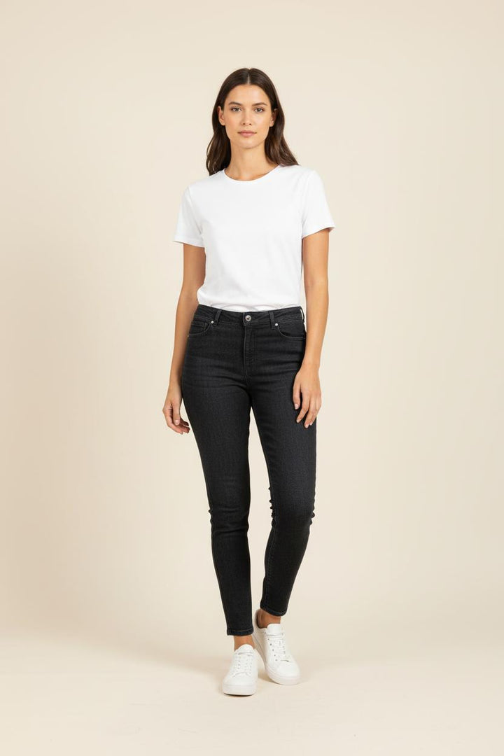 Jean Bleu Foncé - Taille XL/42 de la marque Claudie Pierlot | PARAD49798 - Vendu par Paradigme - Image 1