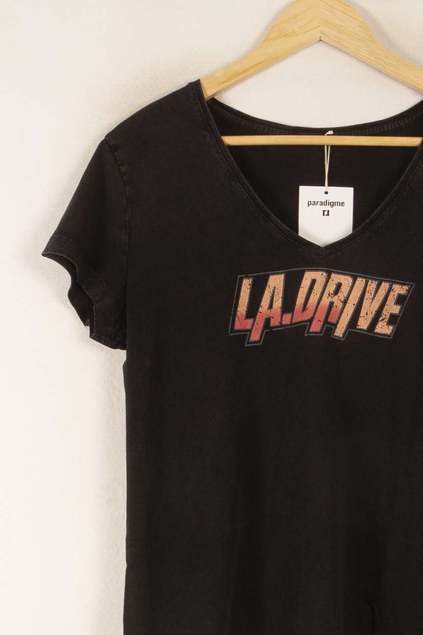 Tee-shirt Noir - Taille L/40 de la marque IKKS | PARAD49806 - Vendu par Paradigme - Image 3