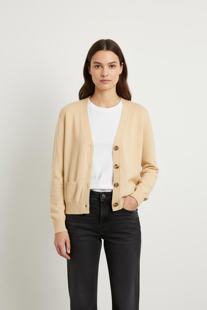 Cardigan Beige - Taille S/36