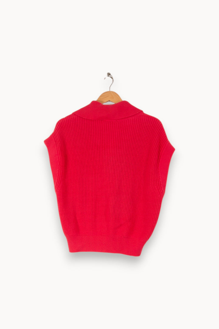 Pull Sans Manches Rose - Taille XS/34 de la marque Bérénice | PARAD49811 - Vendu par Paradigme - Image 4