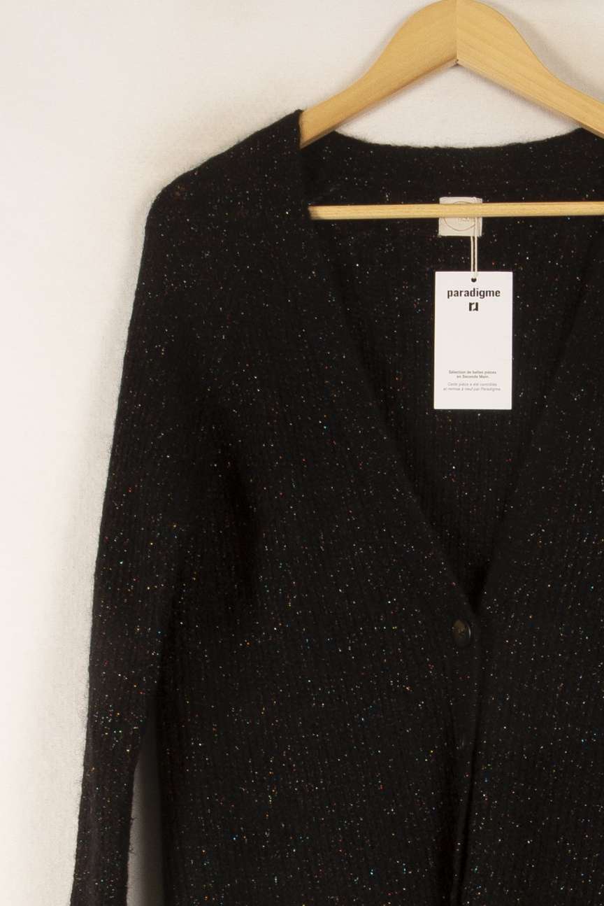 Cardigan Noir - Taille S/36 de la marque Des petits hauts | PARAD49812 - Vendu par Paradigme - Image 3