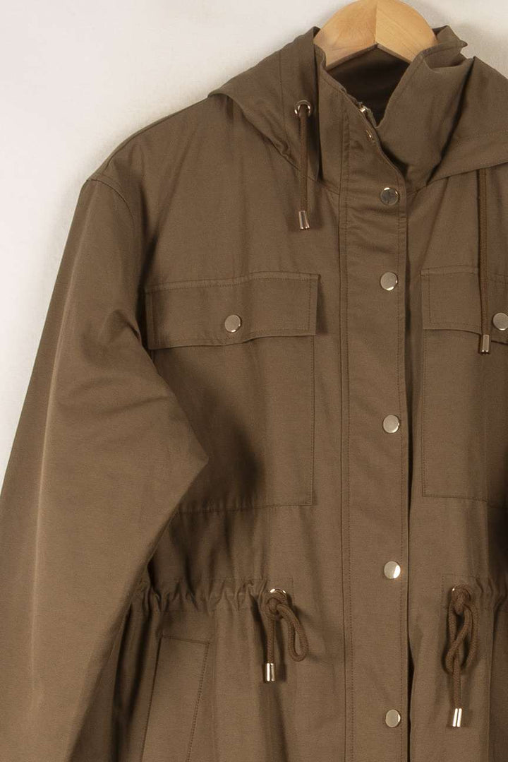 Parka Marron - Taille L/40 de la marque La Fée Maraboutée | PARAD49821 - Vendu par Paradigme - Image 3