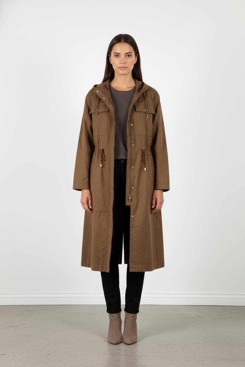 Parka Marron - Taille L/40