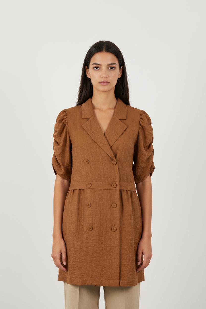 Robe Blazer Marron - Taille S/36