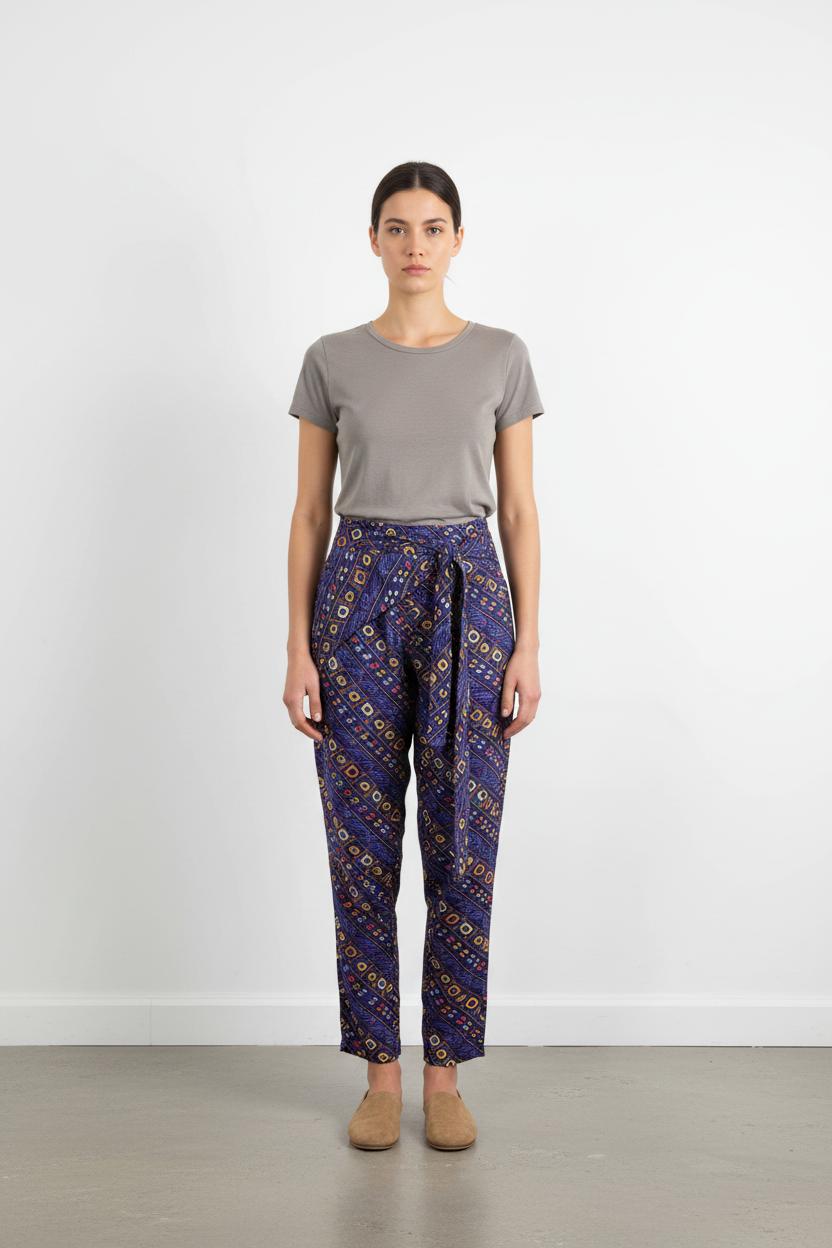 Pantalon Bleu et Jaune - Taille M/38