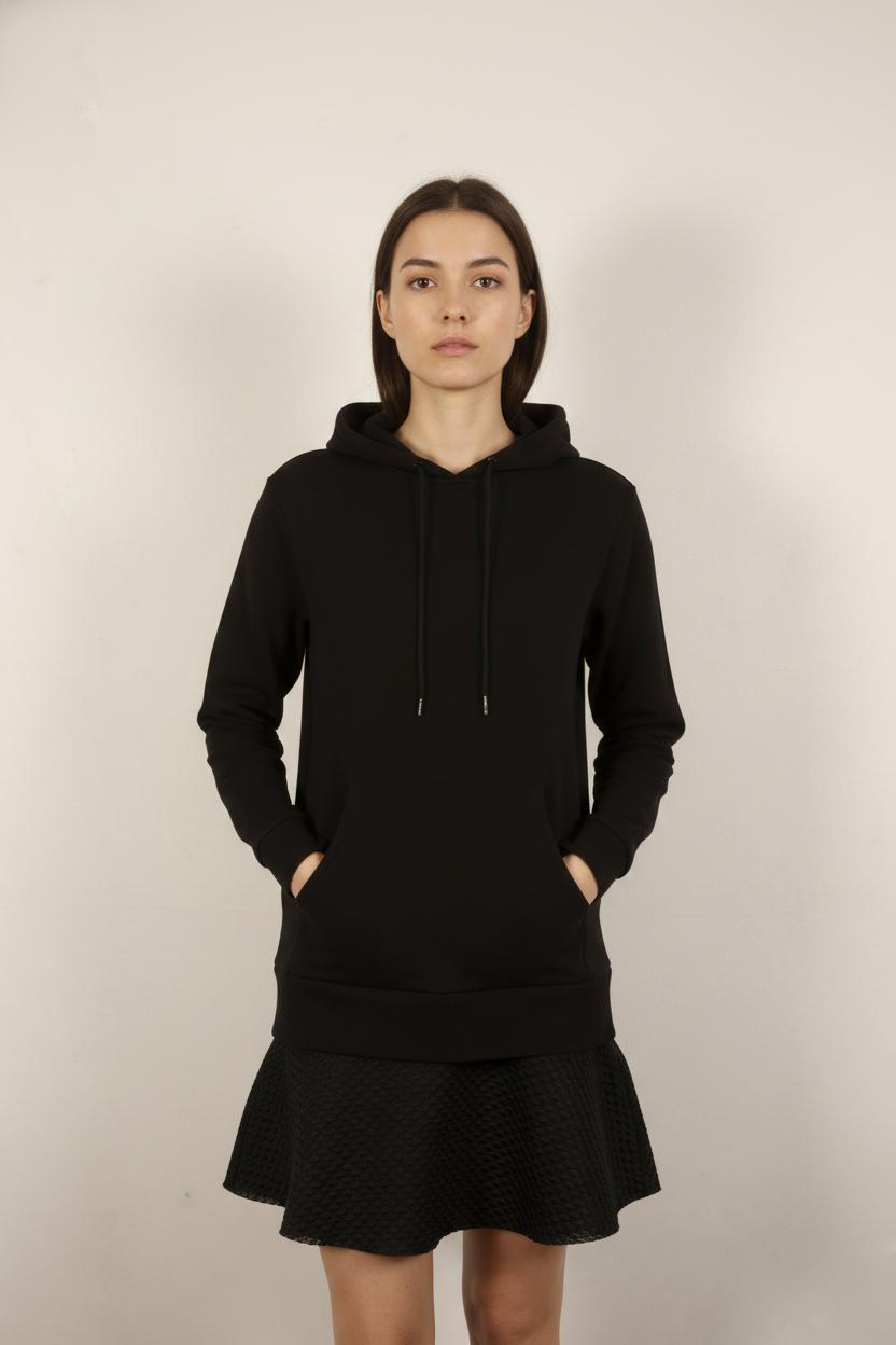 Robe Sweat Noire - Taille S/36