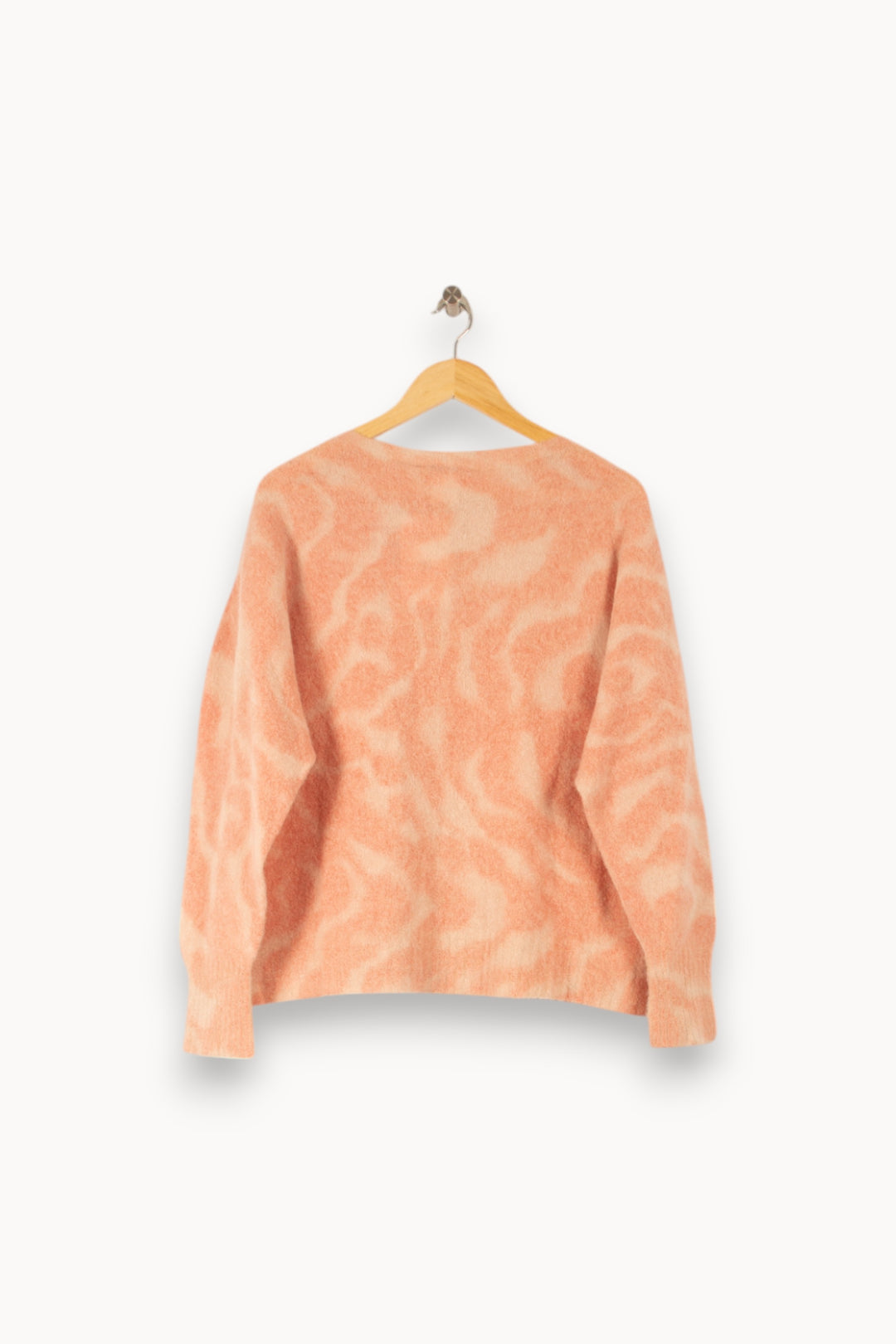 Pull Rose et Beige - Taille S/36 de la marque Imprevu | PARAD49841 - Vendu par Paradigme - Image 4