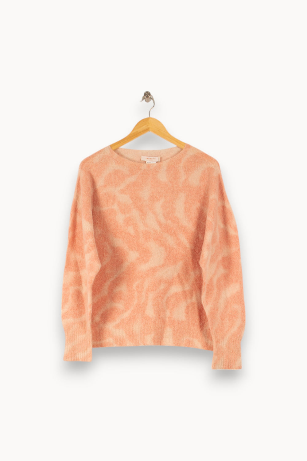 Pull Rose et Beige - Taille S/36 de la marque Imprevu | PARAD49841 - Vendu par Paradigme - Image 2