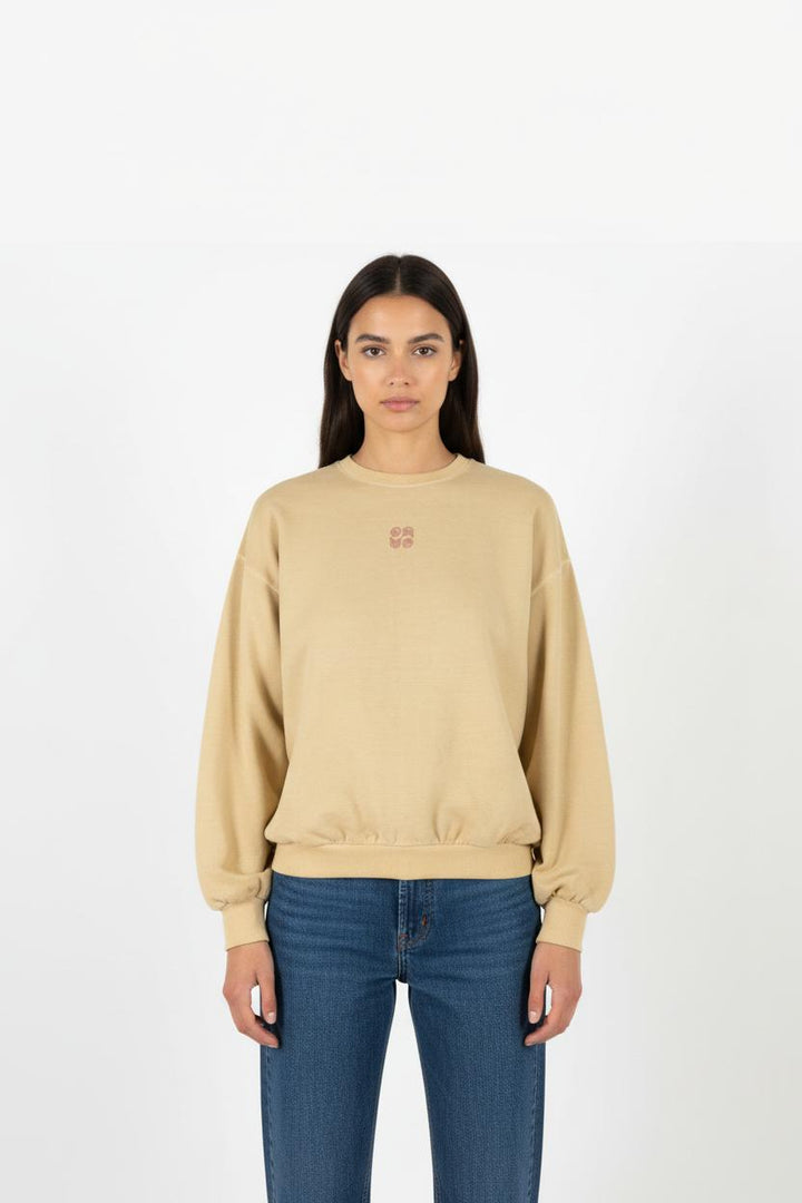 Sweatshirt Beige - Taille XS/34